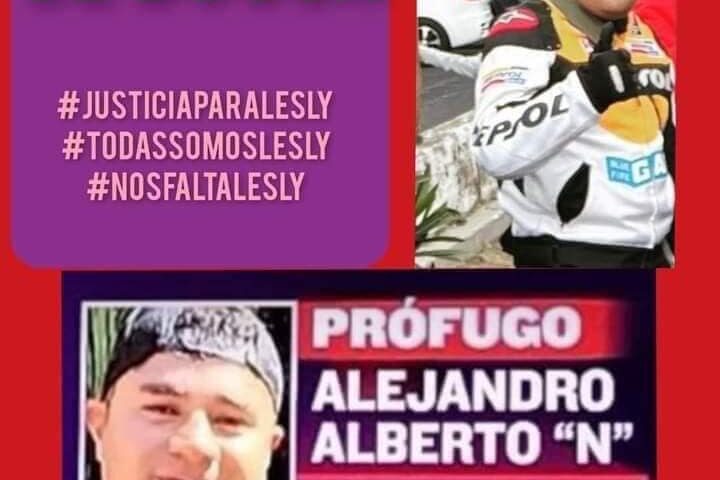 Buscan a Alejandro Alberto “N” por el feminicidio de Lesly